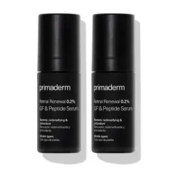Primaderm Retinal Renewal 0.2% Growth Factor + Peptide Duplo, 2 x 30 ml
