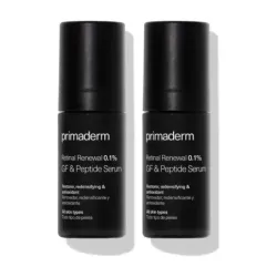 Primaderm Retinal Renewal 0.1% Growth Factor + Peptide Duplo, 2 x 30 ml