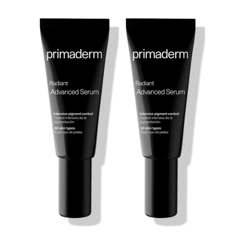 Primaderm Radiant Advanced Serum Duplo, 2 x 30 ml | Farmacia Barata Primaderm Radiant Advanced Serum Duplo, 2 x 30 ml | Farmacia Barata