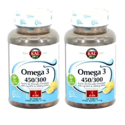 KAL Omega 3 450/300 Duplo, 2 x 60 perlas.