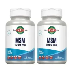 KAL MSM 1000 mg Duplo, 2 x 80 comprimidos