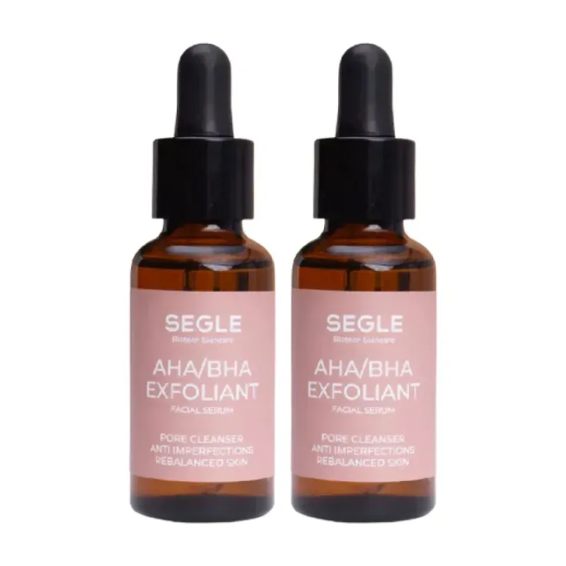 Segle AHA/BHA Exfoliant Serum Duplo, 2 x 30 ml | Farmacia Barata Segle AHA/BHA Exfoliant Serum Duplo, 2 x 30 ml | Farmacia Barata