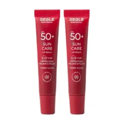 Segle Sun Care SPF50+ Lip Balm Cherry Allure Duplo