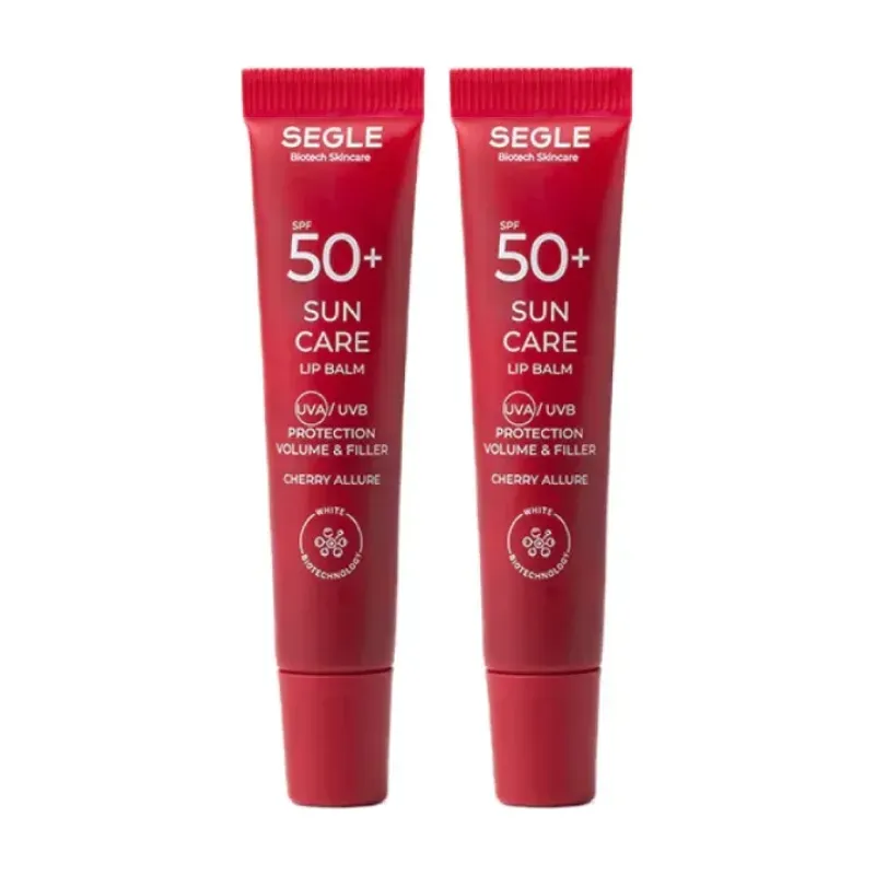 Segle Sun Care SPF50+ Lip Balm Cherry Allure Duplo | Farmacia Barata Segle Sun Care SPF50+ Lip Balm Cherry Allure Duplo | Farmacia Barata