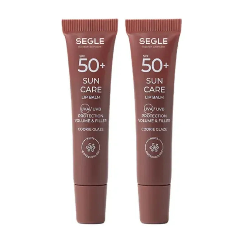 Segle Sun Care SPF50+ Lip Balm Cookie Glaze Duplo | Farmacia Barata Segle Sun Care SPF50+ Lip Balm Cookie Glaze Duplo | Farmacia Barata