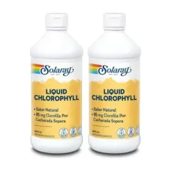 Solaray Chlorofila Líquida Duplo, 2 x 480 ml