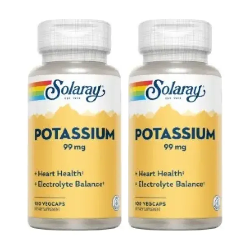 Solaray Potasio Citrato Duplo, 2 x 60 cápsulas vegetales | Farmacia Barata Solaray Potasio Citrato Duplo, 2 x 60 cápsulas vegetales | Farmacia Barata