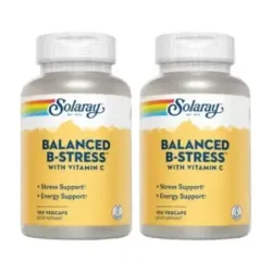 Solaray Balanced B Stress Duplo, 2 x 100 cápsulas vegetales