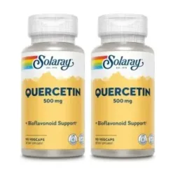 Solaray Quercitin 500 mg Duplo, 2 x 90 cápsulas vegetales