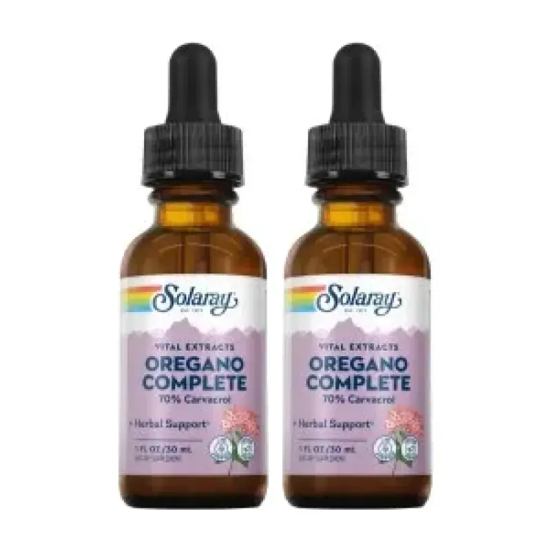 Solaray Oregano Complete Duplo, 2 x 30 ml | Farmacia Barata Solaray Oregano Complete Duplo, 2 x 30 ml | Farmacia Barata