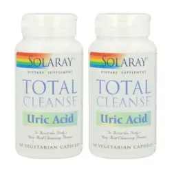 Solaray Total Cleanse Uric Acid Duplo, 2 x 60 vegcaps