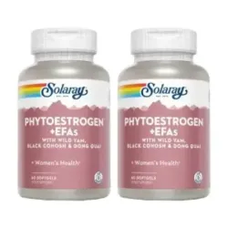 Solaray PhytoEstrogen Plus Duplo, 2 x 60 Cápsulas