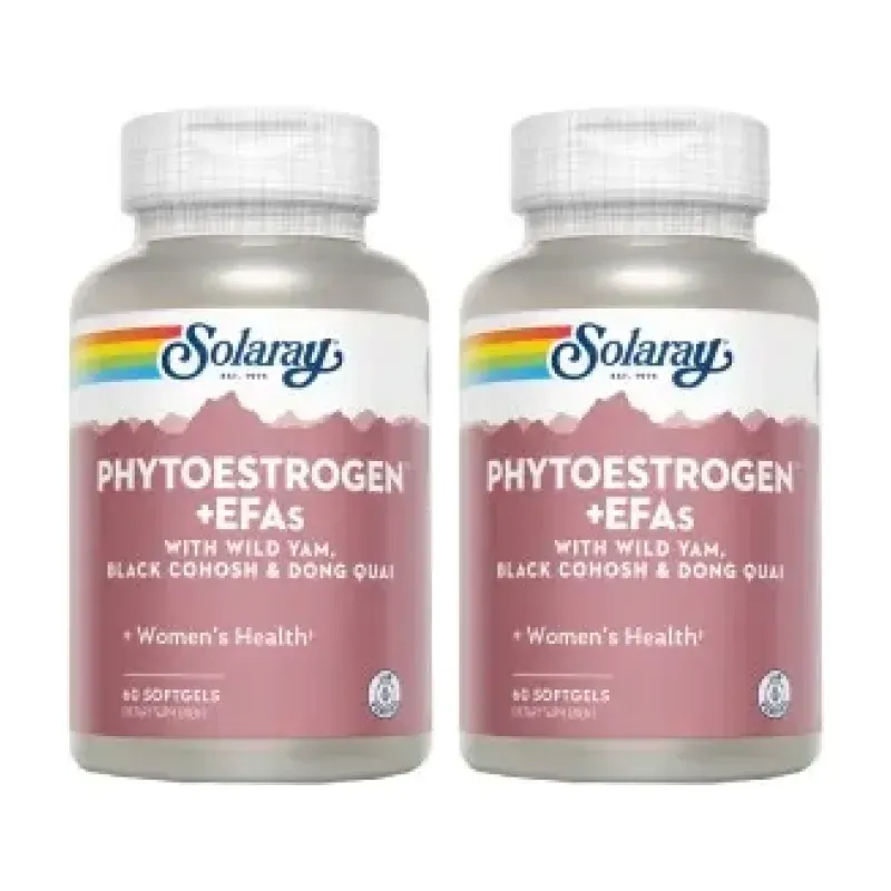Solaray PhytoEstrogen Plus Duplo, 2 x 60 Cápsulas | Farmacia Barata Solaray PhytoEstrogen Plus Duplo, 2 x 60 Cápsulas | Farmacia Barata