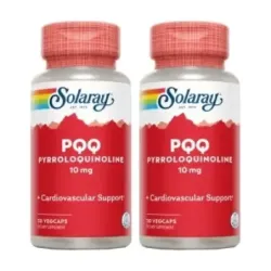 Solaray PQQ Duplo, 2 x 30 cápsulas veganas