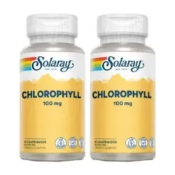 Solaray Chlorophyll Duplo, 2 x 90 comprimidos