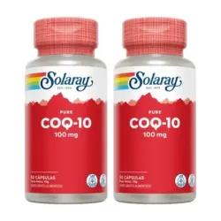 Solaray Ubiquinol CoQ10 100 mg Duplo, 2 x 30 Perlas