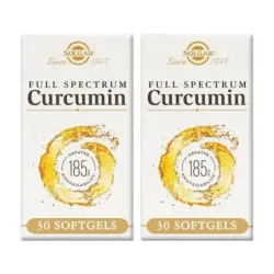 Solgar Curcumin Full Spectrum Duplo, 2 x 30 Sobres