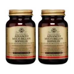 Solgar Advanced Multi- Billion Dophilus Duplo, 2 x 60 Cápsulas Vegetales.