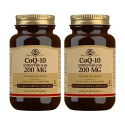 Solgar Coenzima Q-10 200 mg Duplo, 2 x 30 Perlas.