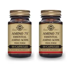 Solgar Amino 75 Duplo, 2 x 90 Cápsulas vegetales.