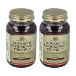 Solgar Antioxidantes Avanzados Duplo, 2 x 60 Vegicaps.