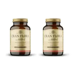 Solgar Cran Flora Duplo, 2 x 60 Caps Vegetales.