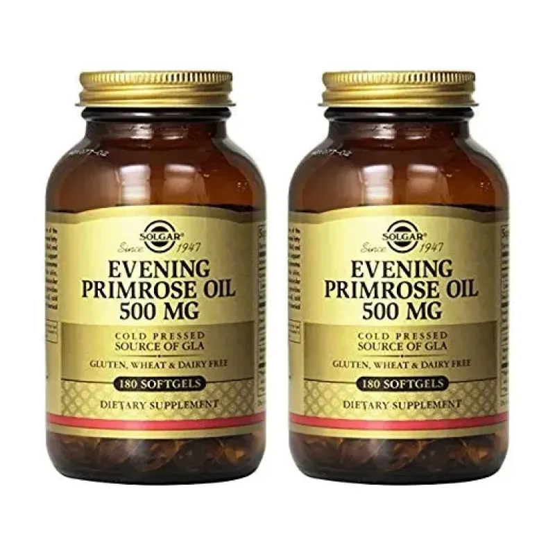Solgar Aceite Primula Rosa 500 mg Duplo, 2 x 180 capsulas | Farmacia Barata