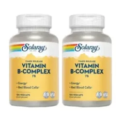 Solaray B-Complex 75 Duplo, 2 x 100 cápsulas