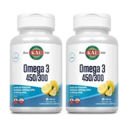 Solaray Big Omega 3 450/300 Duplo, 2 x 120 perlas