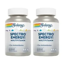Solaray Energy Spectro Duplo, 2 x 60 cápsulas vegetales