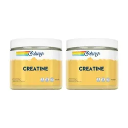 Solaray Creatina Sin Sabor Duplo, 2 x 225 gramos