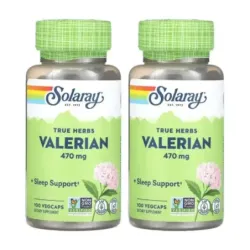 Solaray Valerian Root 470mg Duplo, 2 x 100 vegcaps