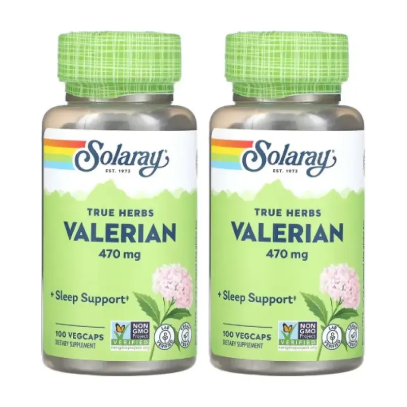 Solaray Valerian Root 470mg Duplo, 2 x 100 vegcaps | Farmacia Barata Solaray Valerian Root 470mg Duplo, 2 x 100 vegcaps | Farmacia Barata