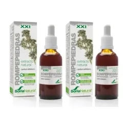 Soria Natural Siglo XXI Extracto natural rompepiedras Duplo, 2 x 50 ml