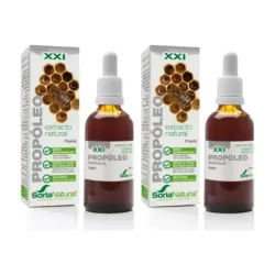 Soria Natural Siglo XXI extracto de propóleo Duplo, 2 x 50 ml
