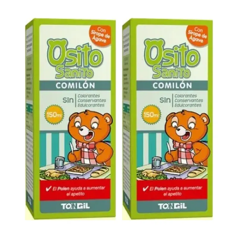 Tongil Osito Sanito Comilón Duplo, 2 x 150 ml | Farmacia Barata