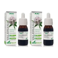 Soria Natural Extracto de Valeriana XXI Duplo, 2 x 50 ml