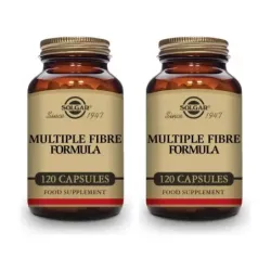 Solgar Fórmula Fibra Múltiple Duplo, 2 x 120 Cápsulas Vegetales.