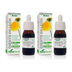 Soria Natural Extracto Diente de León Duplo, 2 x 50ml.