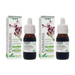 Soria Natural Extracto de Fumaria Duplo, 2 x 50 ml