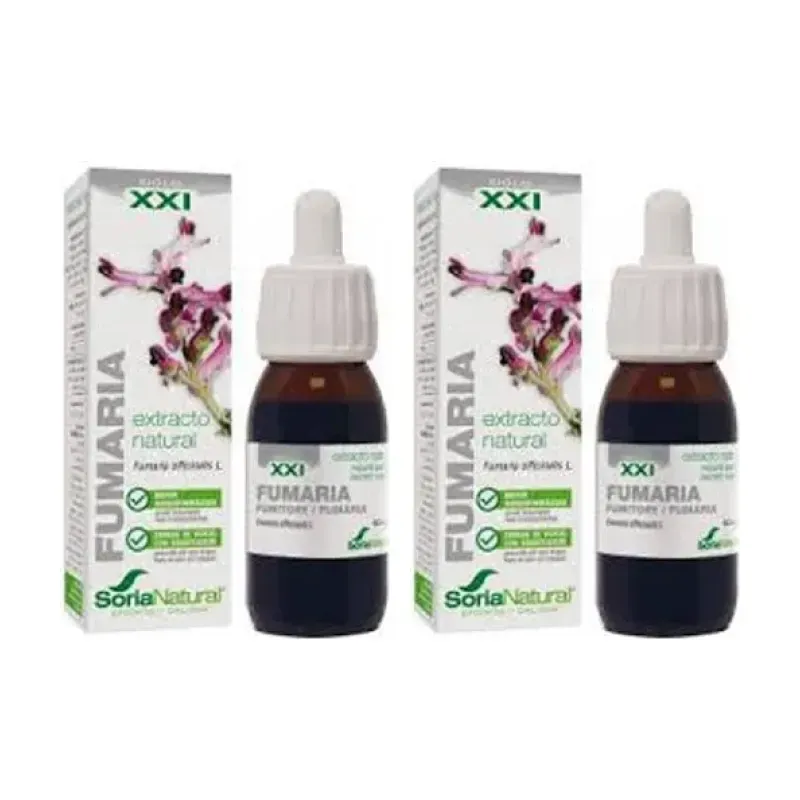 Soria Natural Extracto de Fumaria Duplo, 2 x 50 ml | Farmacia Barata Soria Natural Extracto de Fumaria Duplo, 2 x 50 ml | Farmacia Barata