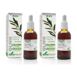 Soria Natural Extracto Olivo Duplo, 2 x 50 ml.