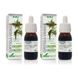 Soria Natural Extracto de Ortiga Verde XXI Duplo, 2 x 50 ml