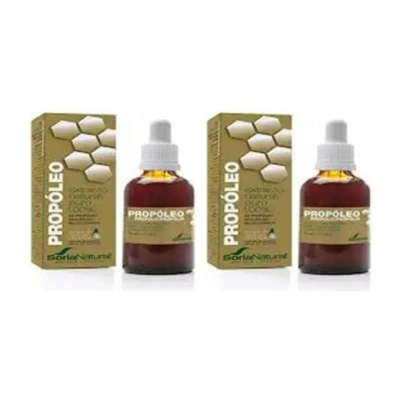 Soria Natural Extracto de Propóleo Duplo, 2 x 50 ml - Hidroalcohólico | Farmacia Barata Soria Natural Extracto de Propóleo Duplo, 2 x 50 ml - Hidroalcohólico | Farmacia Barata