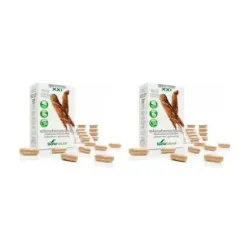 Soria Natural Eleuterococo 15-S, Cápsulas de Liberación Prolongada Duplo, 2 x 30+30 cápsulas