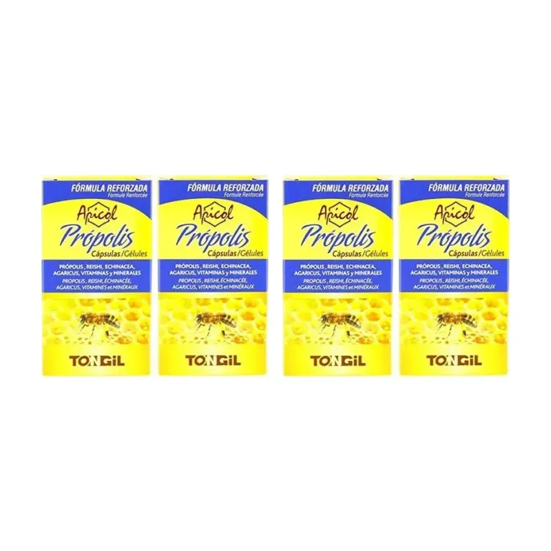 Tongil Apicol Propolis Duplo, 2 x 40 perlas. | Farmacia Barata Tongil Apicol Propolis Duplo, 2 x 40 perlas. | Farmacia Barata
