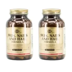 Solgar Skin, Nails & Hair Duplo, 2 x 120 Comp.