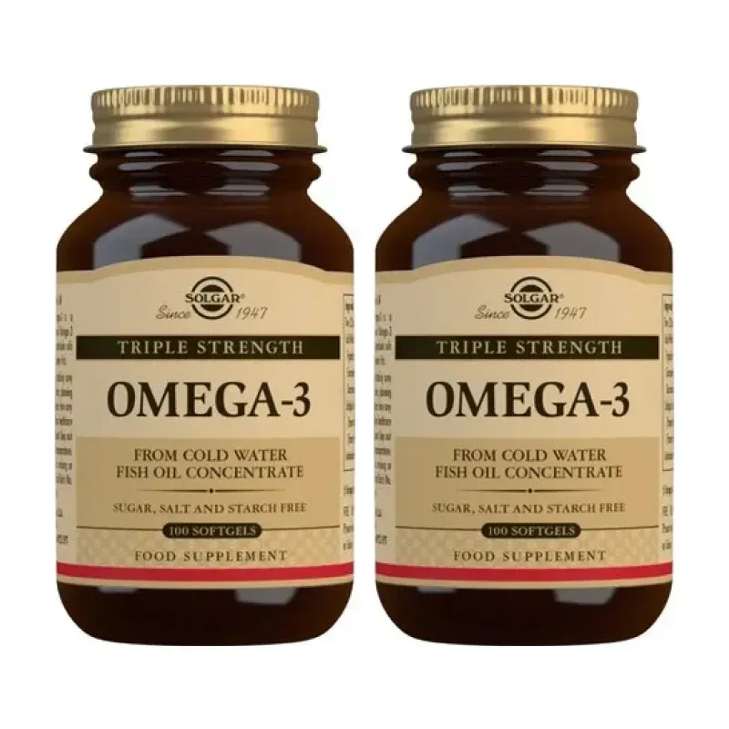 Solgar Omega-3 Triple Concentración Duplo | Farmacia Barata Solgar Omega-3 Triple Concentración Duplo | Farmacia Barata
