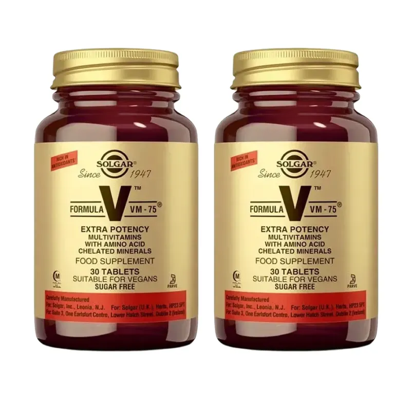 Solgar VM-75 Duplo, 2 x 60 Caps. Veg. | Farmacia Barata