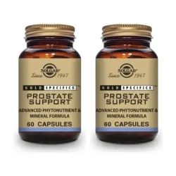 Solgar Prostate Support Duplo, 2 x 60 Cápsulas Vegetales.